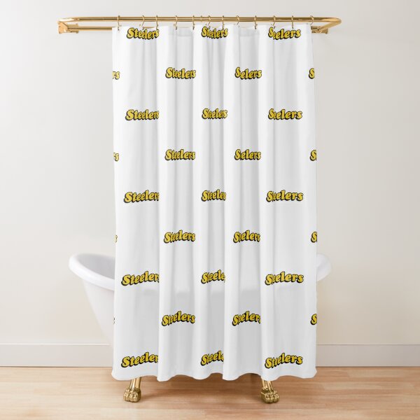 Pittsburgh Steelers NFL Fabric Shower Curtain