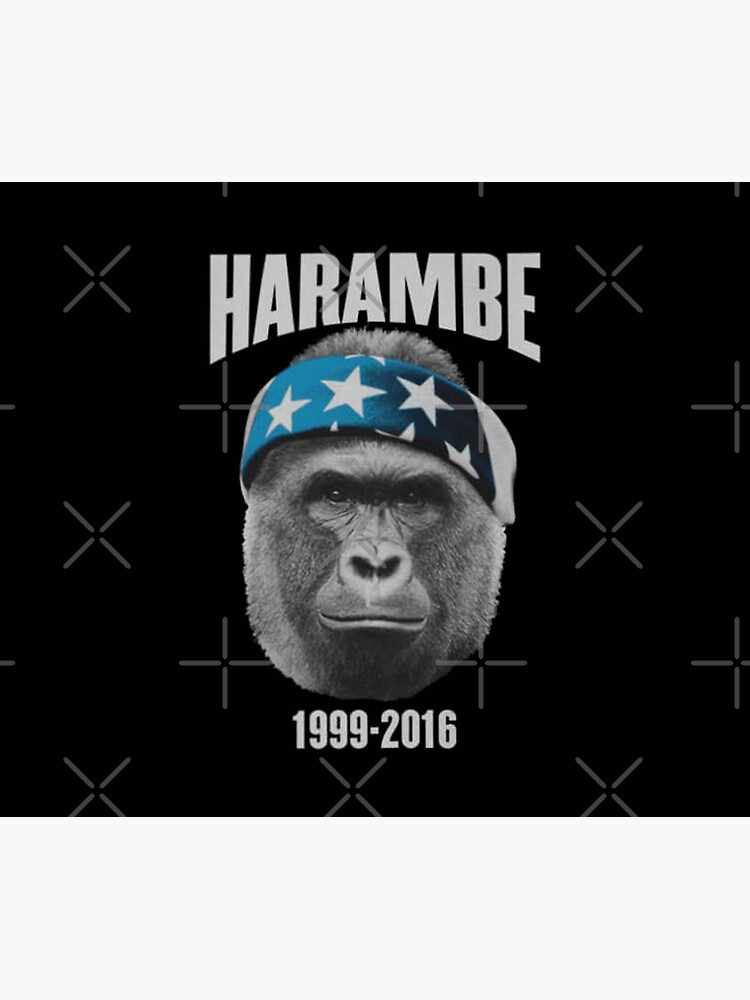 Harambe Mouse Pad for Sale by jordan5L