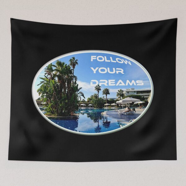 Item preview, Dreams, vacation, palm trees, follow, sun, beach, sea, ready for vacation designed and sold by ekniLBerlin.