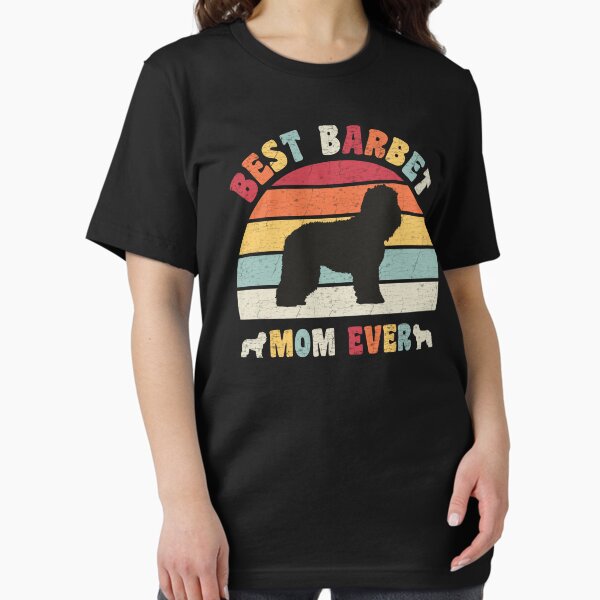 Best Barbet mom ever dog lovers vintage retro Essential T-Shirt