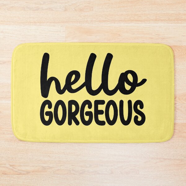 Item preview, Hello Gorgeous 6 - Quote in Script Calligraphy Typography  designed and sold by Cawaiico.