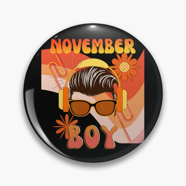 Item preview, Retro November Boy Vintage Design designed and sold by my-green-gecko.