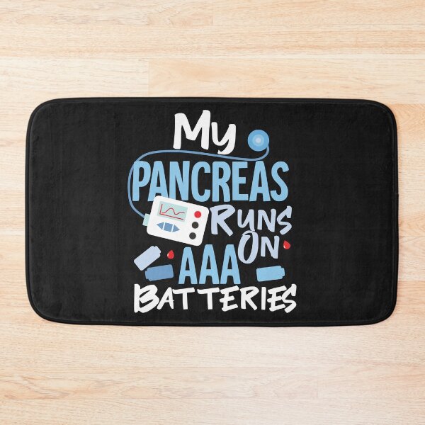 Item preview, My Pancreas Runs On AAA Batteries Type 1 Diabetes Awareness designed and sold by AtmanJosef.