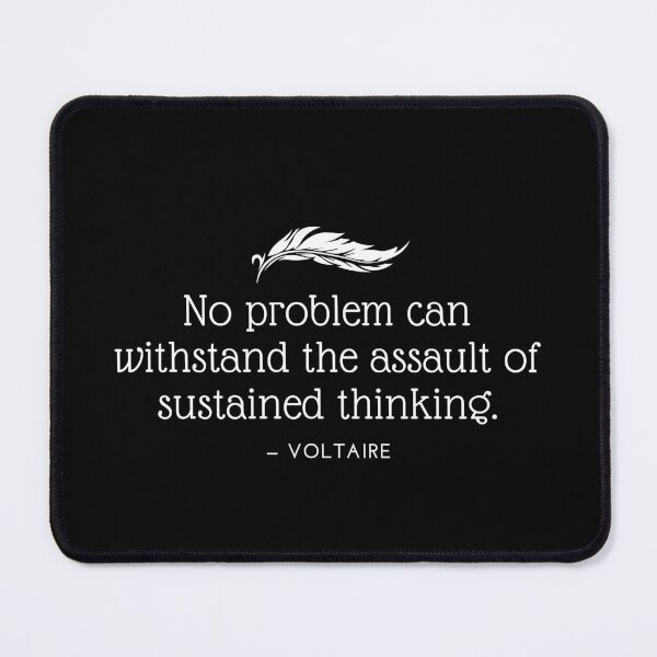 Item preview, Voltaire Sustained Thinking designed and sold by NRealm.