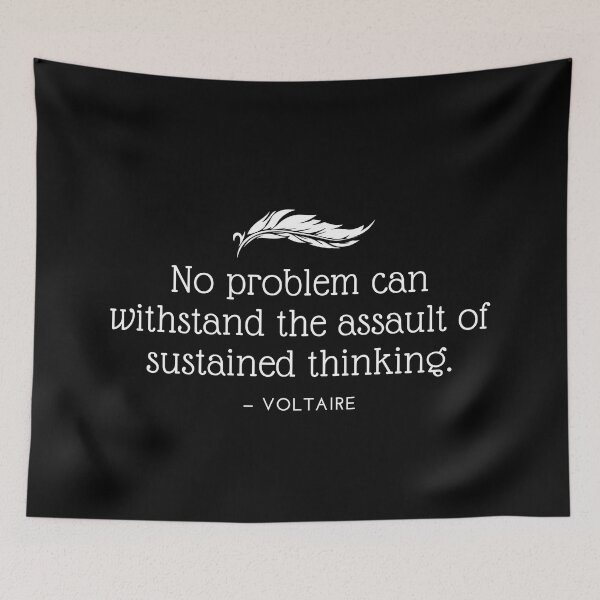 Item preview, Voltaire Sustained Thinking designed and sold by NRealm.