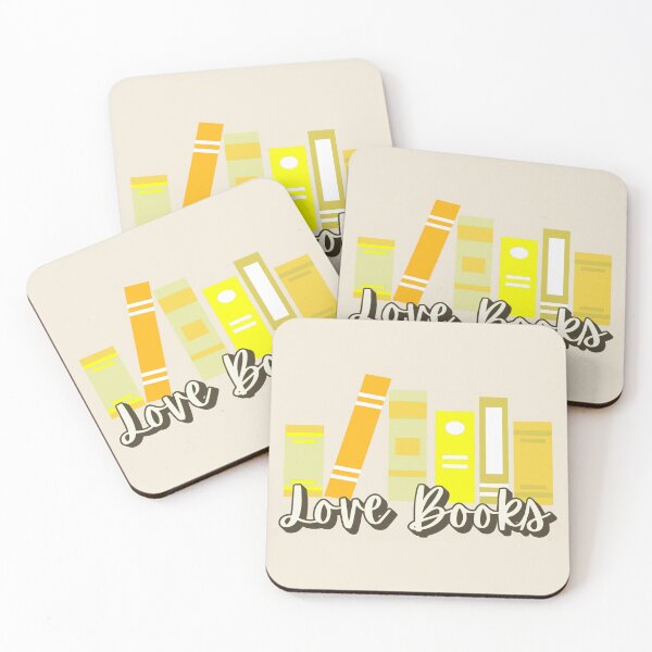 Item preview, Yellow Love Books, Fun Book Lover Design For Eager Readers And Book Lovers designed and sold by TrulyEpoque.