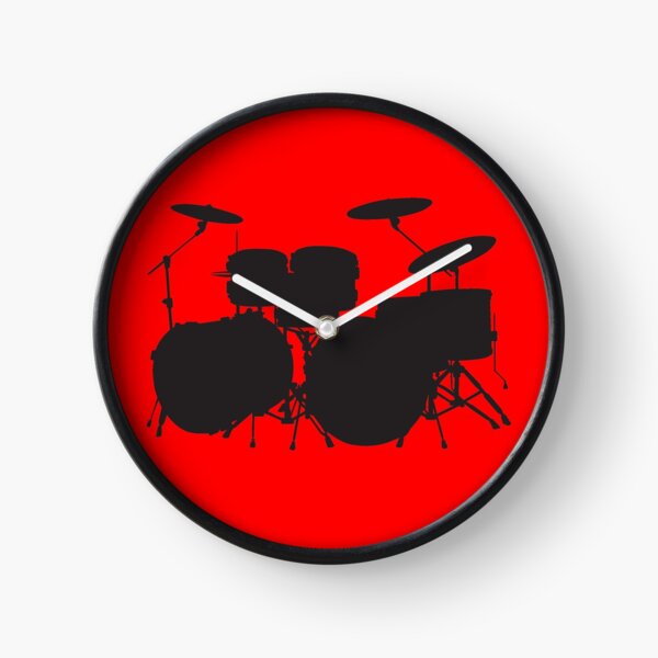 Drums (request other colours) Clock