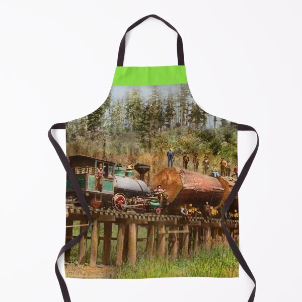 Item preview, Train - Logging - The morning dump 1890 designed and sold by Mike Savad Photography.