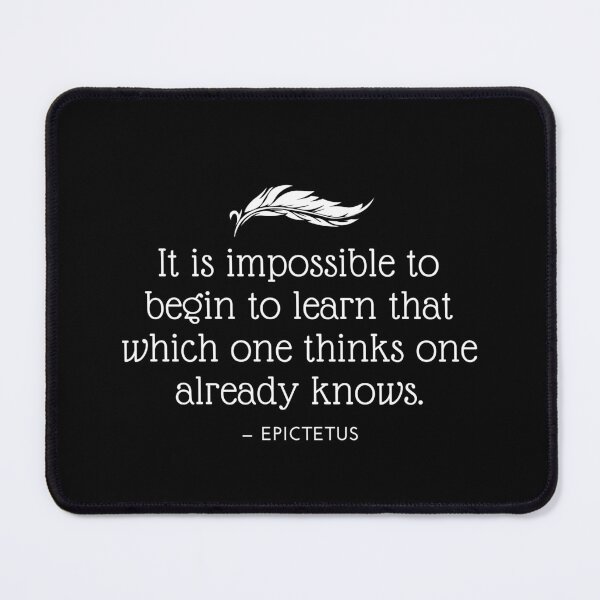 Item preview, Epictetus Impossible to Learn designed and sold by NRealm.