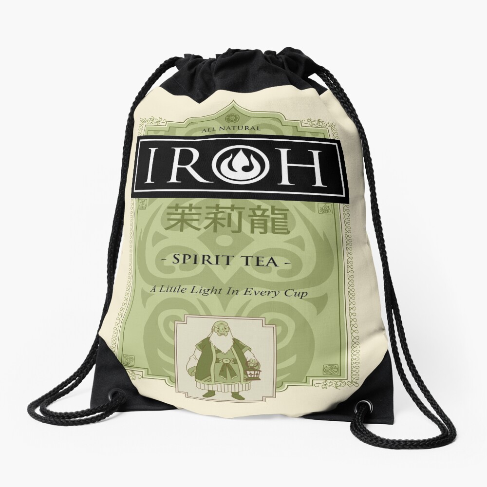 Spirit Tea Drawstring Bag