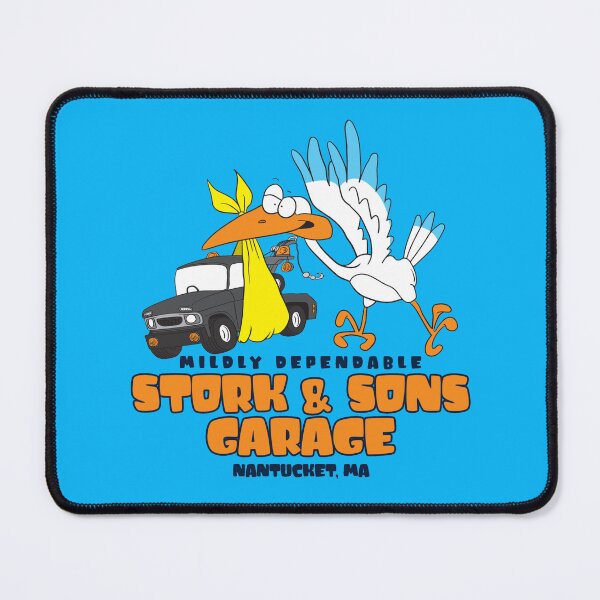 Item preview, Stork & Sons Garage designed and sold by TeeArcade84.