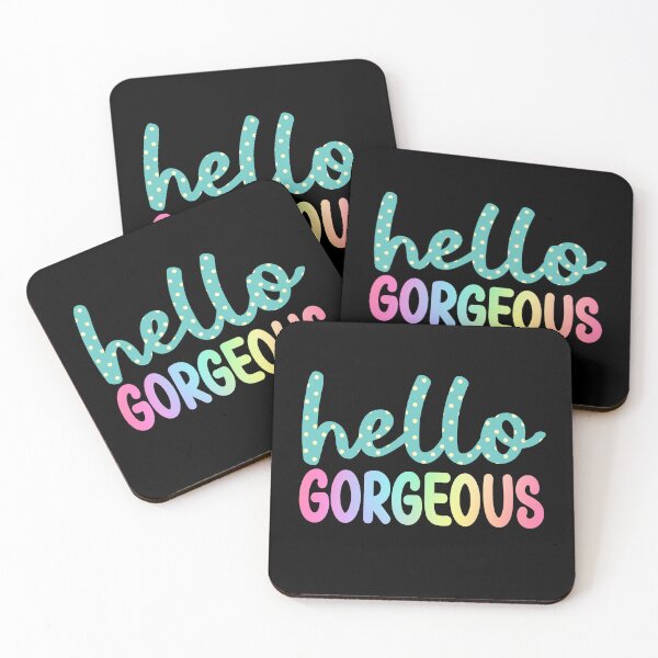 Item preview, Hello Gorgeous 7 - Quote in Script Calligraphy Typography  designed and sold by Cawaiico.