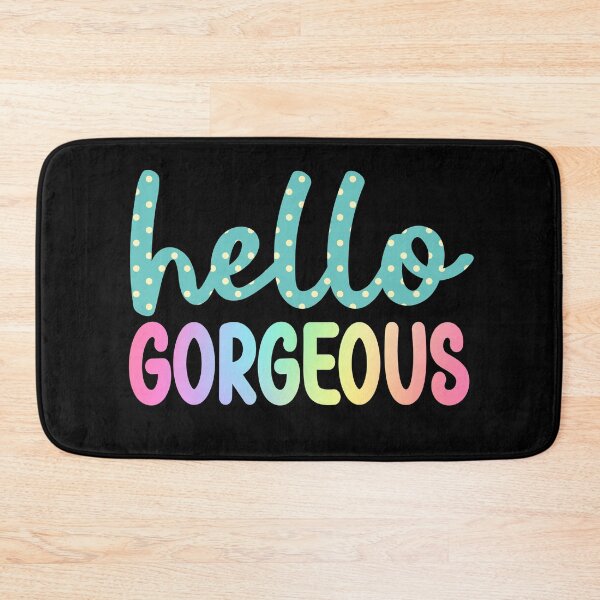 Item preview, Hello Gorgeous 7 - Quote in Script Calligraphy Typography  designed and sold by Cawaiico.