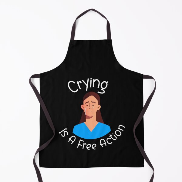 Item preview, CRYING IS A FREE ACTION designed and sold by BrightShaw.