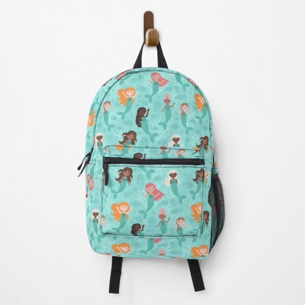 Black Mermaid Backpacks for Sale Redbubble