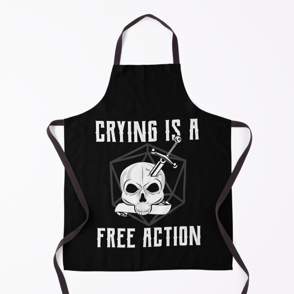 Item preview, CRYING IS A FREE ACTION designed and sold by BrightShaw.