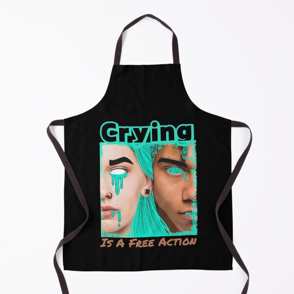 Item preview, CRYING IS A FREE ACTION designed and sold by BrightShaw.