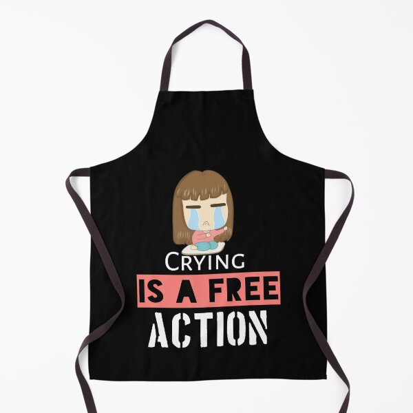 Item preview, CRYING IS A FREE ACTION designed and sold by BrightShaw.