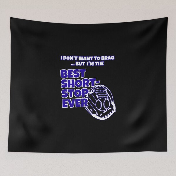 Item preview, Little League Baseball I'm The Best Shortstop Ever Graphic Sticker designed and sold by opheimbyrneh.