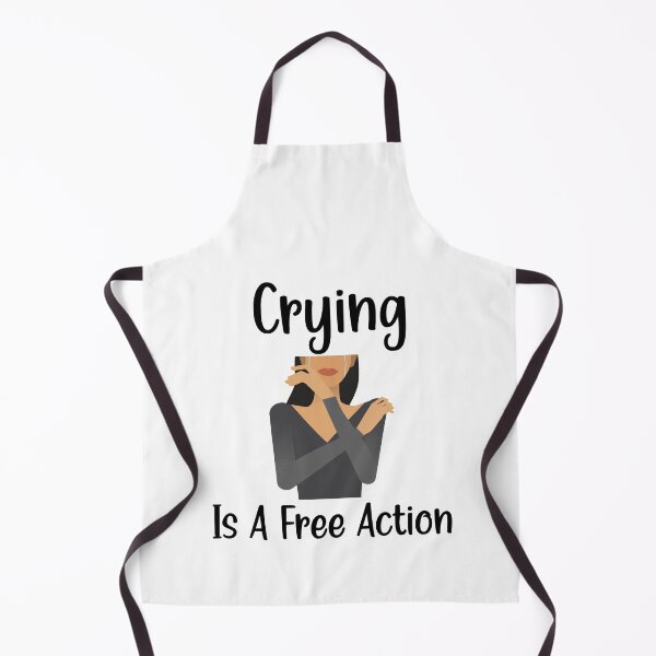 Item preview, CRYING IS A FREE ACTION designed and sold by BrightShaw.