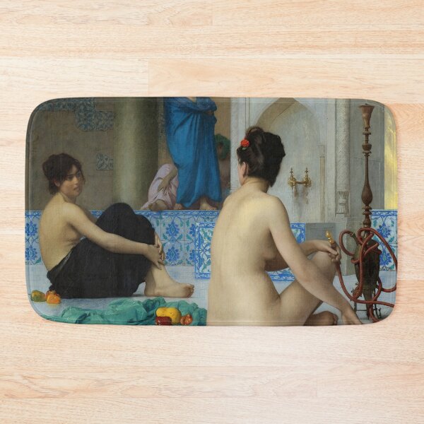 Item preview, Jean-Leon Gerome After the Bath (19th century) Figurative- Women  The Bath-Turkish Baths designed and sold by TeeARTHY.