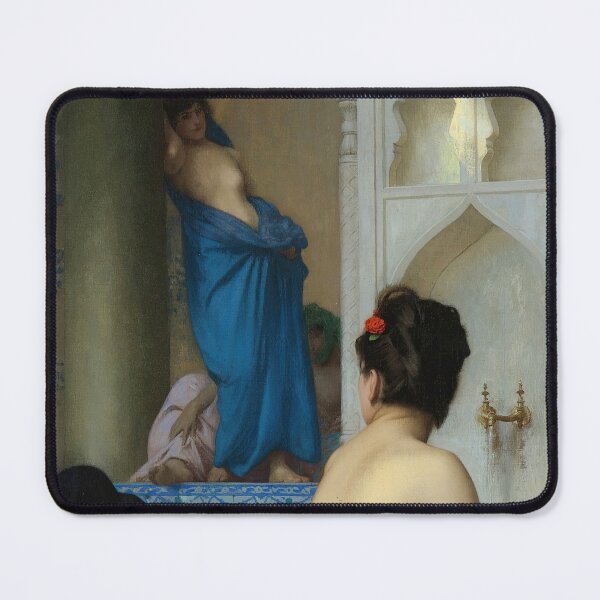 Item preview, Jean-Leon Gerome After the Bath (19th century) Figurative- Women  The Bath-Turkish Baths designed and sold by TeeARTHY.