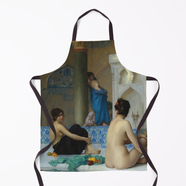 Item preview, Jean-Leon Gerome After the Bath (19th century) Figurative- Women The Bath-Turkish Baths designed and sold by TeeARTHY.