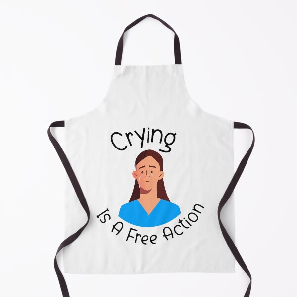 Item preview, CRYING IS A FREE ACTION designed and sold by BrightShaw.