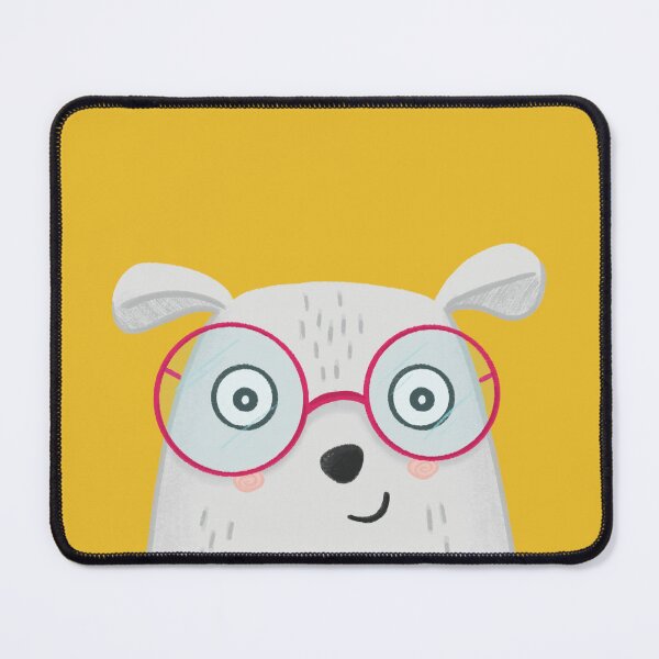 Item preview, Bear Wearing Glasses Illustration designed and sold by SleepyLilSloth.