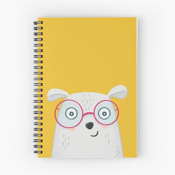Item preview, Bear Wearing Glasses Illustration designed and sold by SleepyLilSloth.