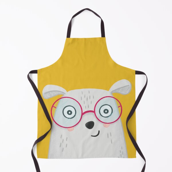 Item preview, Bear Wearing Glasses Illustration designed and sold by SleepyLilSloth.
