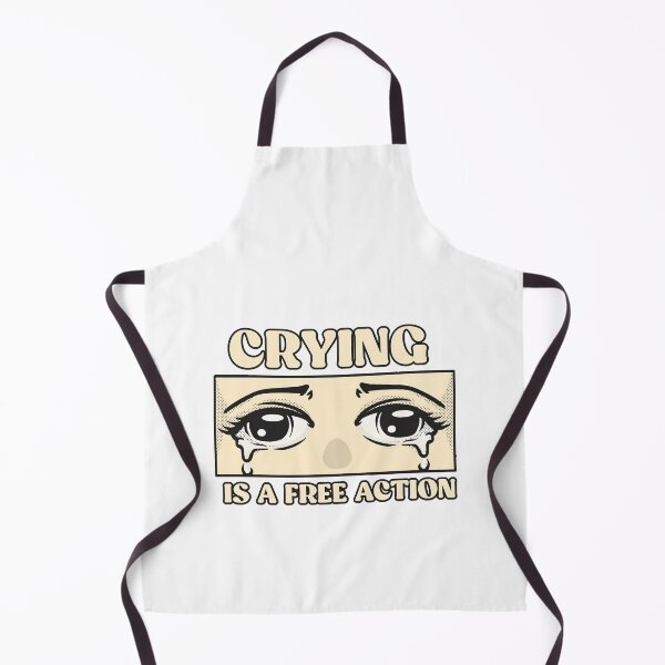 Item preview, CRYING IS A FREE ACTION designed and sold by BrightShaw.