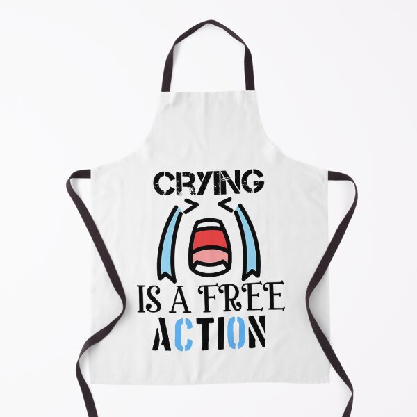 Item preview, CRYING IS A FREE ACTION designed and sold by BrightShaw.