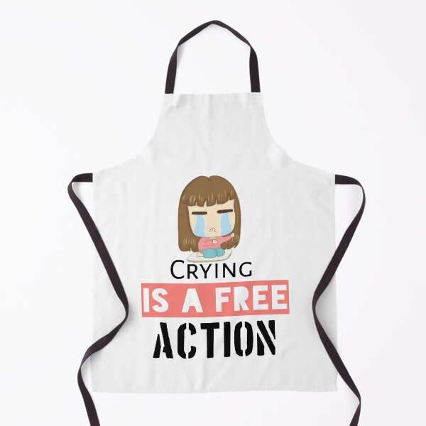 Item preview, CRYING IS A FREE ACTION designed and sold by BrightShaw.