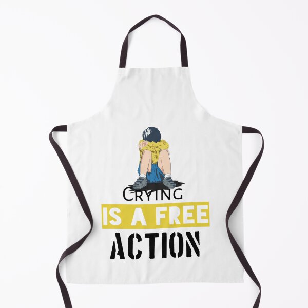 Item preview, CRYING IS A FREE ACTION designed and sold by BrightShaw.