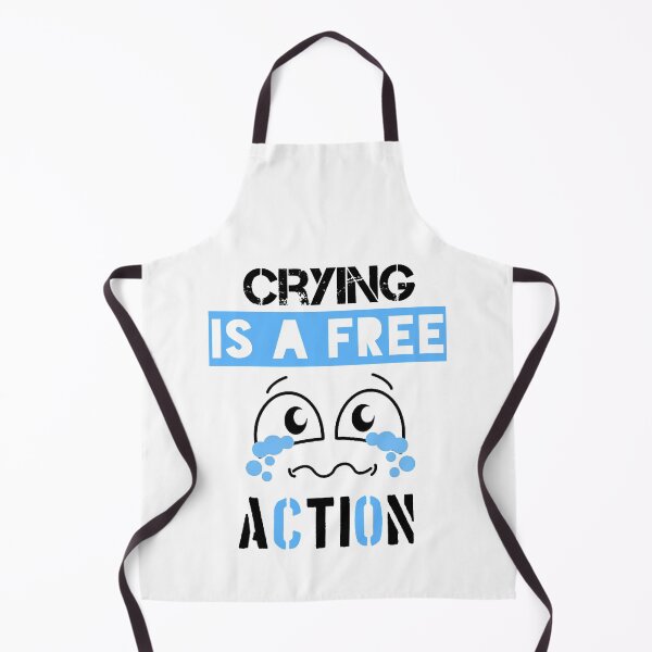 Item preview, CRYING IS A FREE ACTION designed and sold by BrightShaw.