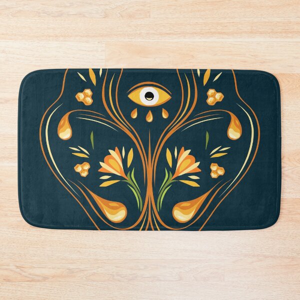 Item preview, Third Eye Honeycomb Folk Art designed and sold by Skull Fern.
