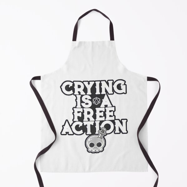 Item preview, CRYING IS A FREE ACTION designed and sold by BrightShaw.
