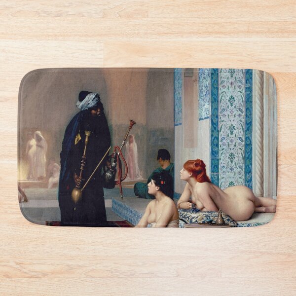 Item preview, Jean-Leon Gerome Pool in a Harem (1875) Figurative- Women  The Bath-Turkish Baths designed and sold by TeeARTHY.