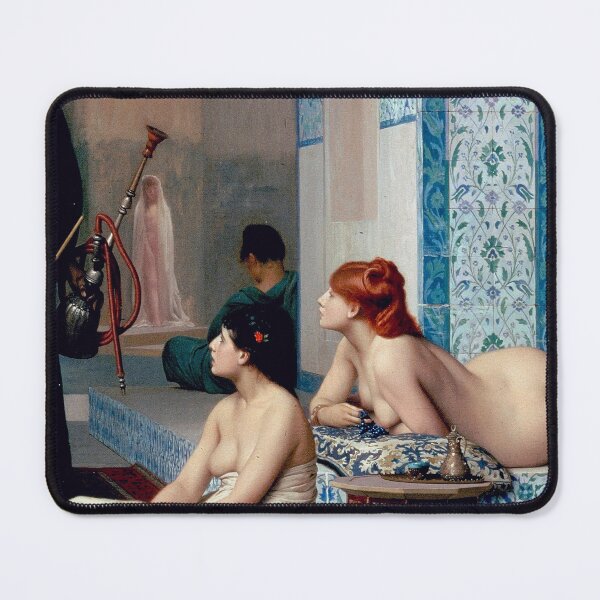 Item preview, Jean-Leon Gerome Pool in a Harem (1875) Figurative- Women  The Bath-Turkish Baths designed and sold by TeeARTHY.