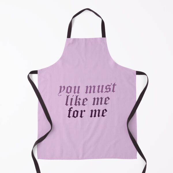 Item preview, "you must like me for me" delicate lyric designed and sold by lilsammi.