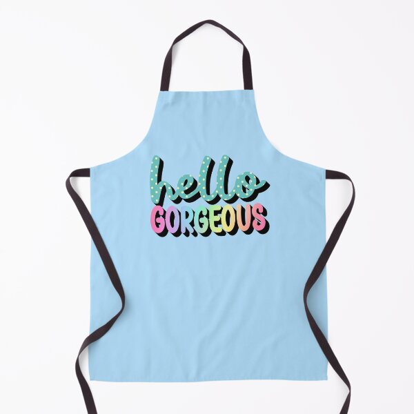 Item preview, Hello Gorgeous 8 - Quote in Script Calligraphy Typography designed and sold by Cawaiico.