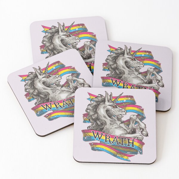 Item preview, Wrath Unicorn - Pansexual Pride designed and sold by StillWinter.