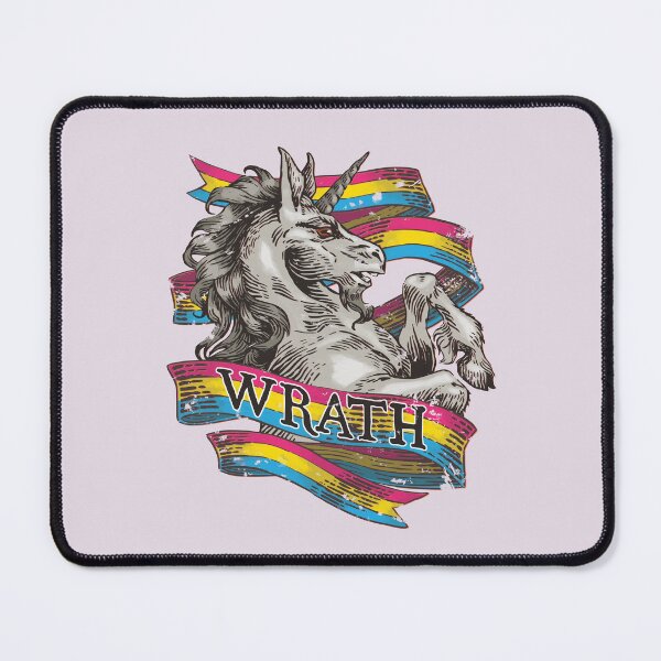 Item preview, Wrath Unicorn - Pansexual Pride designed and sold by StillWinter.