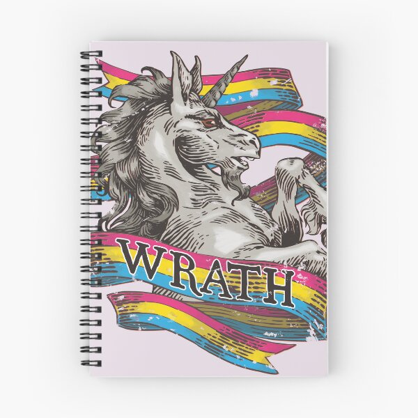 Aperçu de l'œuvre Licorne de colère - Fierté pansexuelle créée et vendue par StillWinter.