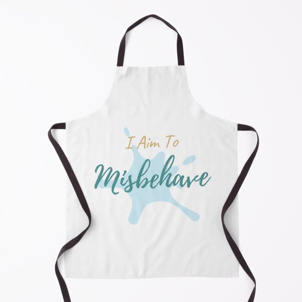 Item preview, I Aim To Misbehave designed and sold by Glorious-Goods.