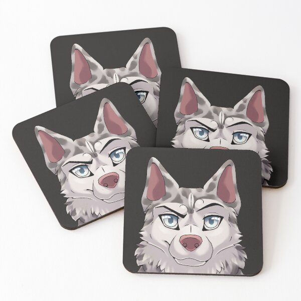 Aperçu de l'œuvre Confiant / expression arrogante Blue Merle Husky créée et vendue par Bamsdrawz.