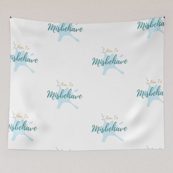 Item preview, I Aim To Misbehave designed and sold by Glorious-Goods.