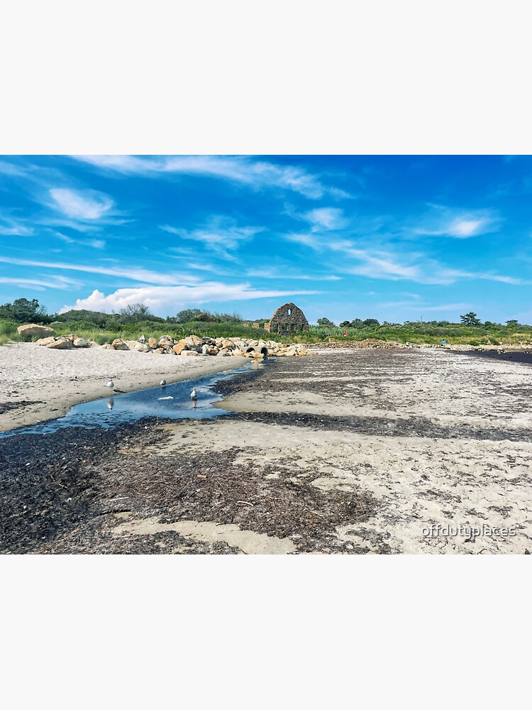 "Scarborough Beach Ruins" Sticker for Sale by offdutyplaces Redbubble