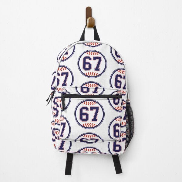 Item preview, Baseball Jersey Number 67 Sixty Seven Blue designed and sold by MSBDesign.